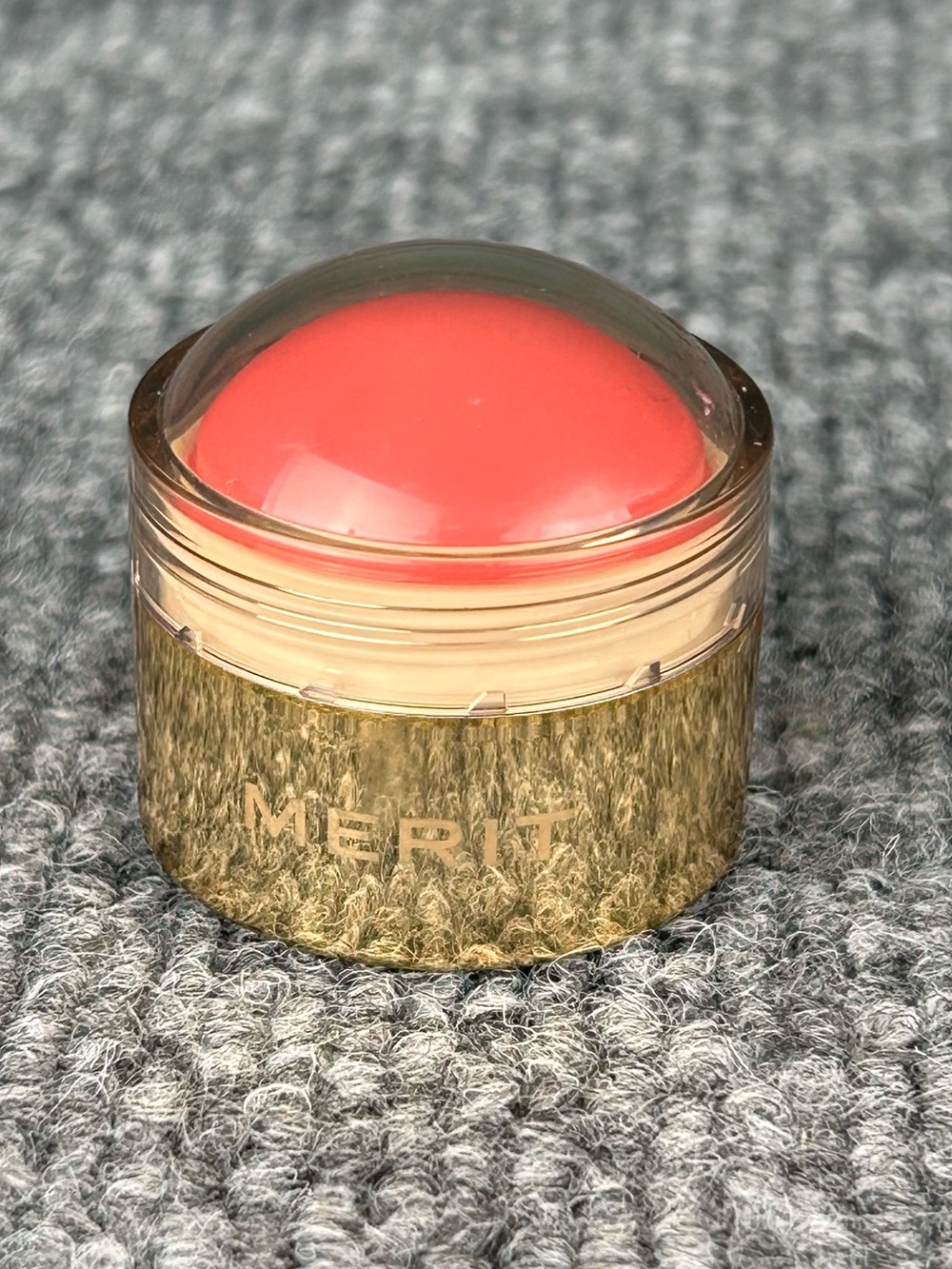 Merit Flush Balm in STOCKHOLM .16 oz 4.5 g Deluxe Size NEW Cheek Blush